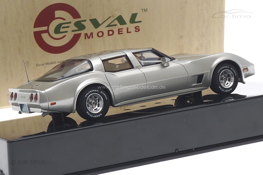 Chevrolet Corvette America 4 doors 1980 silber Esval 1:43 EMUS43010B