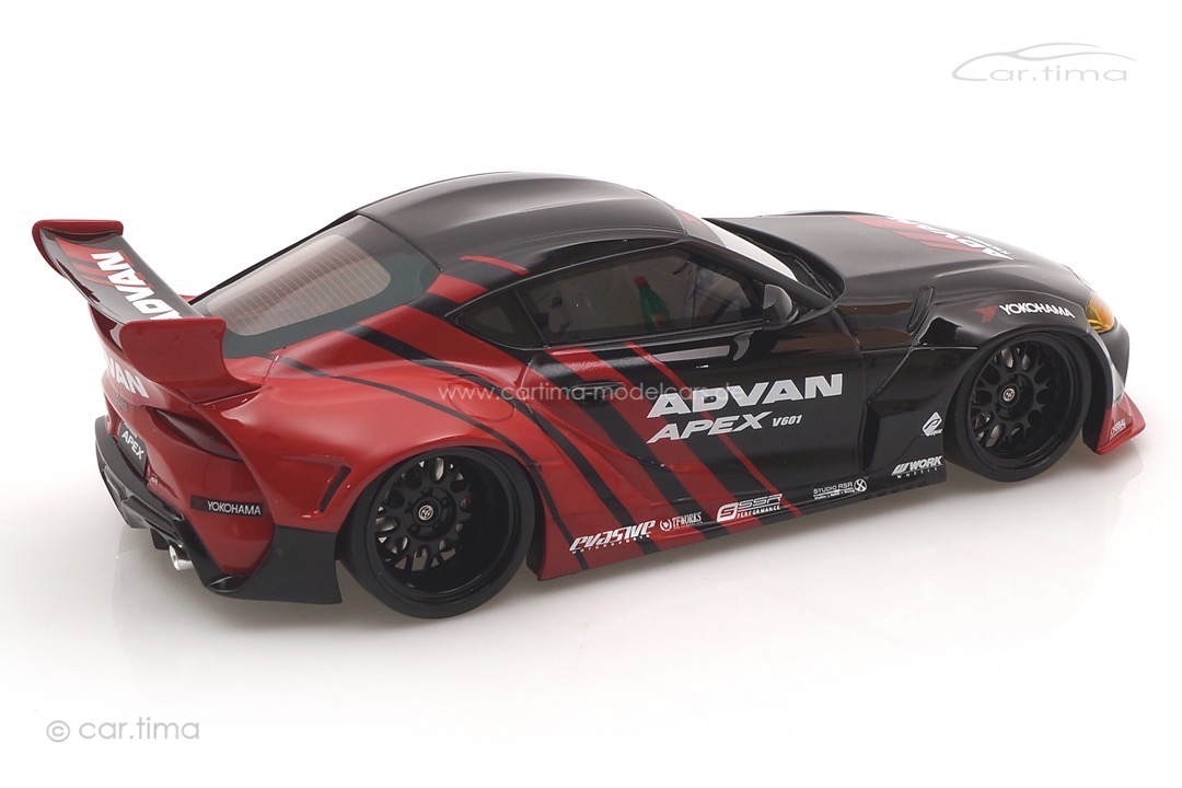 Pandem Toyota GR Supra V1.0 Advan Sema 2019 TopSpeed 1:18 TS0358