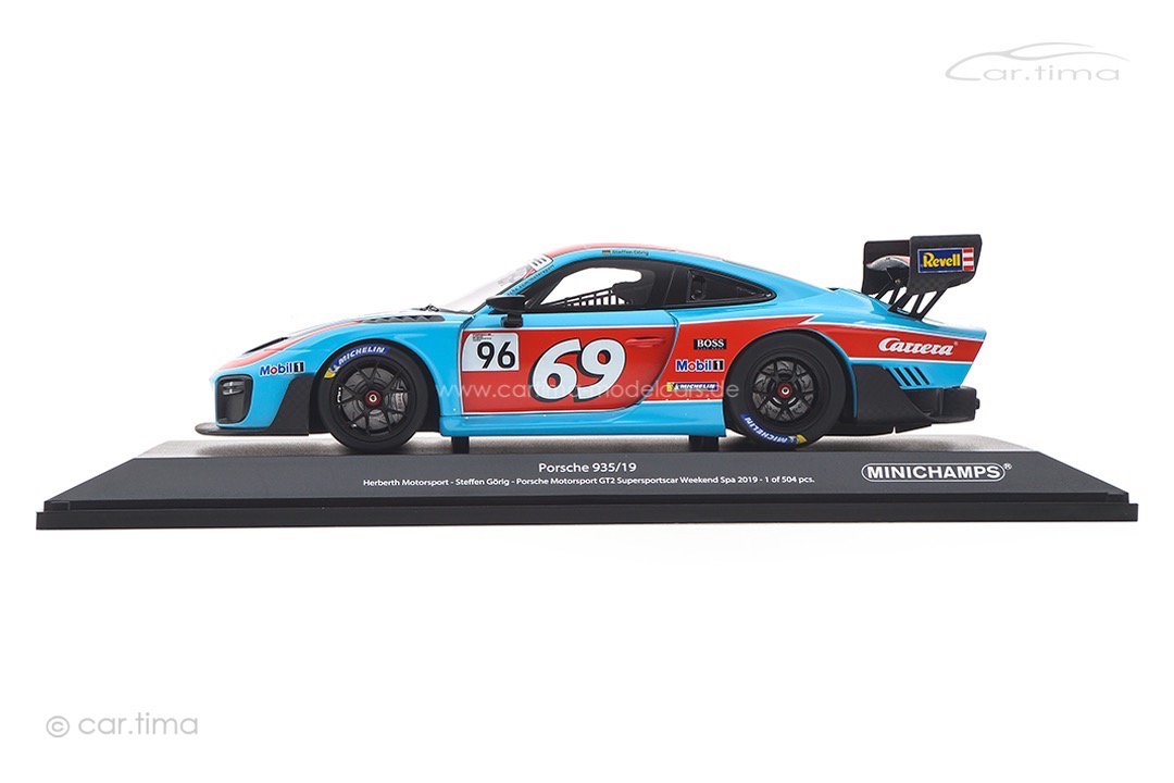 Porsche 935/19 Porsche Motorsport GT2 Supersportscar Weekend Spa 2019 Steffen Görig Minichamps 1:18