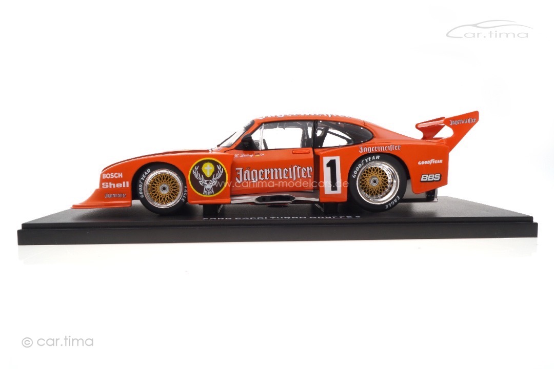 Ford Capri Turbo Gruppe 5 Jägermeister DRM 1982 Klaus Ludwig Werk83 1:18 W1804002