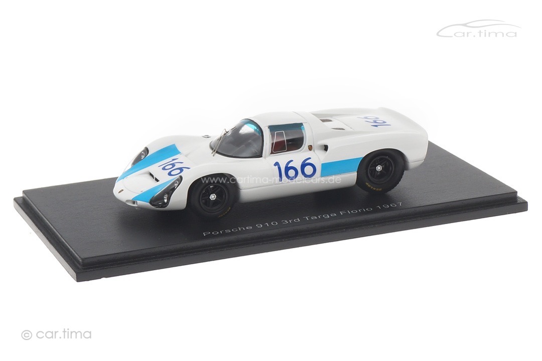 Porsche 910 Targa Florio 1967 Elford/Neerpasch Spark 1:43 S9238
