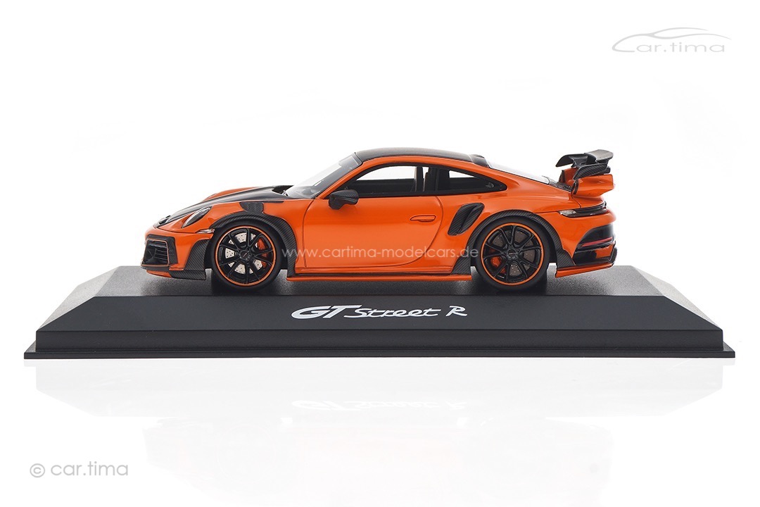 TECHART GTstreet R (Basis 992 Turbo) Gulforange TECHART Collection 1:43 092.992.143.004