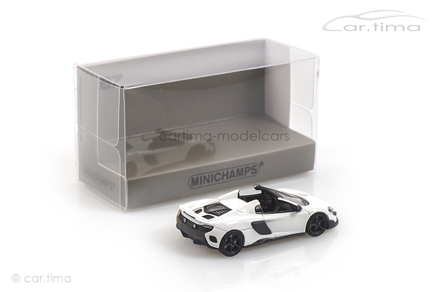 McLaren 675 LT Silica white Minichamps 1:87 870154430