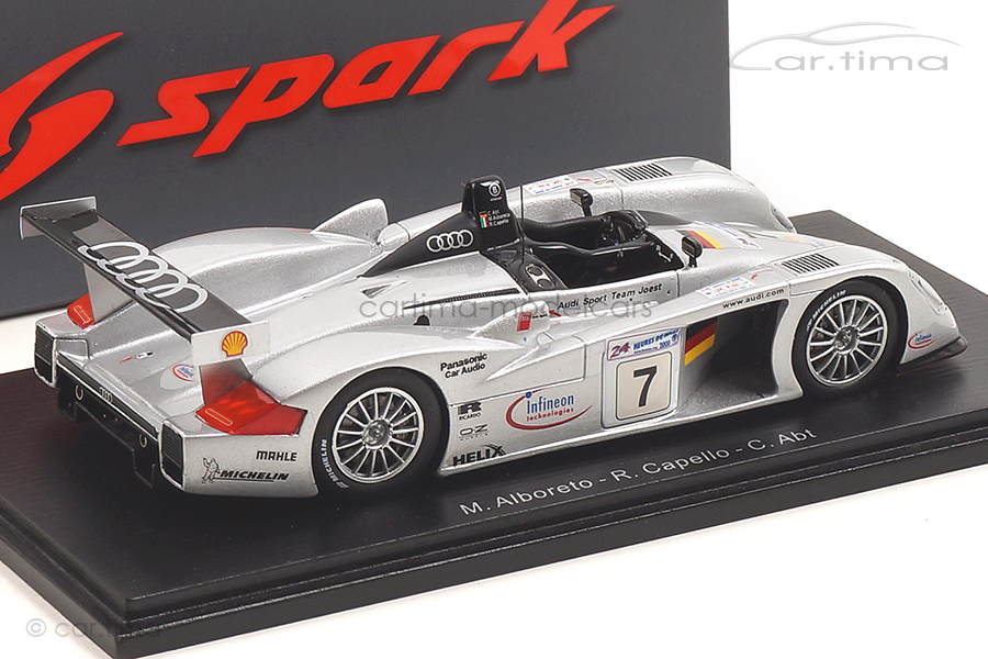 Audi R8 24h Le Mans 2000 Alboreto/Capello/Abt Spark 1:43 S3699