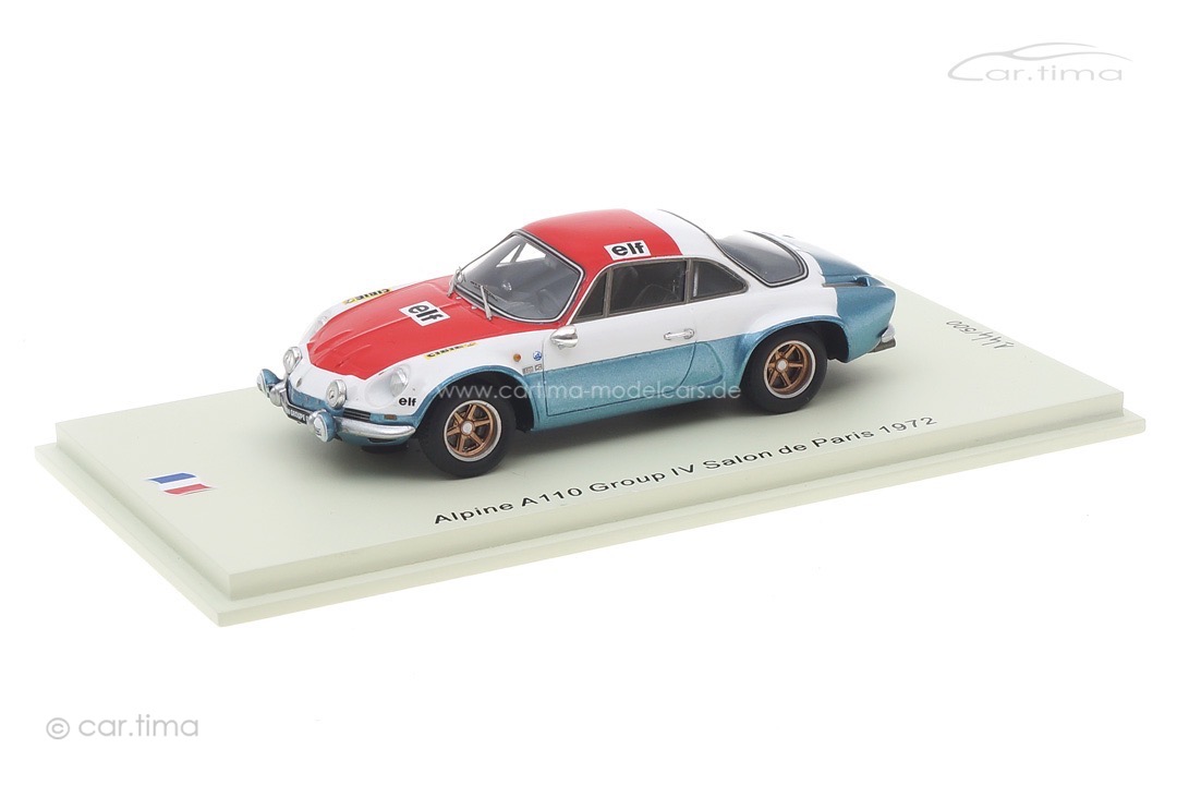 Alpine A110 Salon Paris 1972 Spark 1:43 SF247