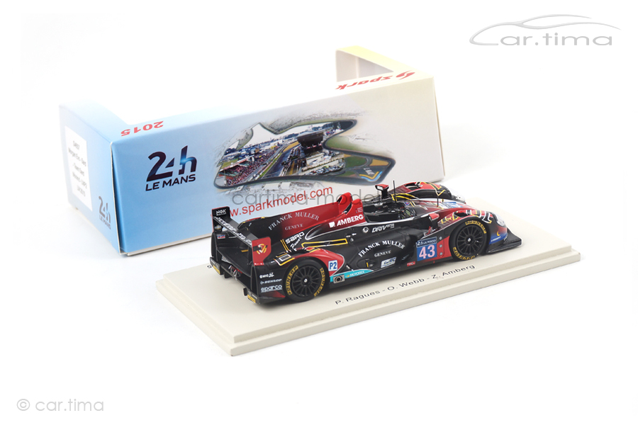 Morgan Evo 24h Le Mans 2015 Amberg/Ragues/Webb Spark 1:43 S4657