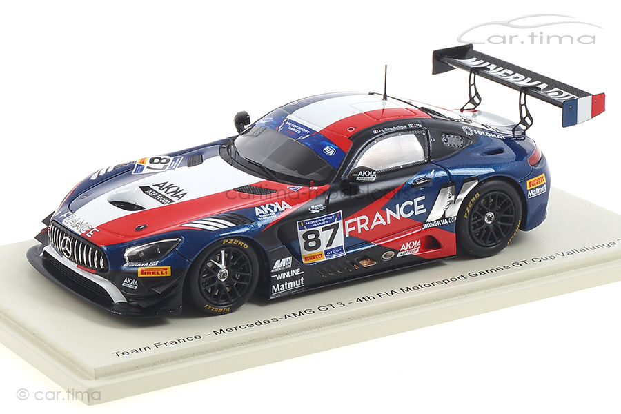 Mercedes-AMG GT3 Vallelunga 2019 Beaubelique/Pla Spark 1:43 S6311