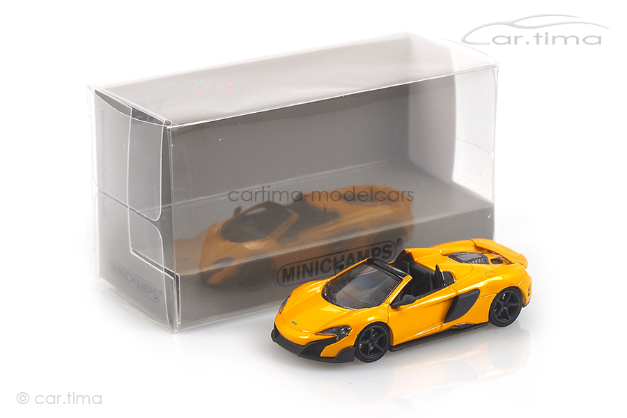 McLaren 675LT Spider Vulkangelb Minichamps 1:87 870154432