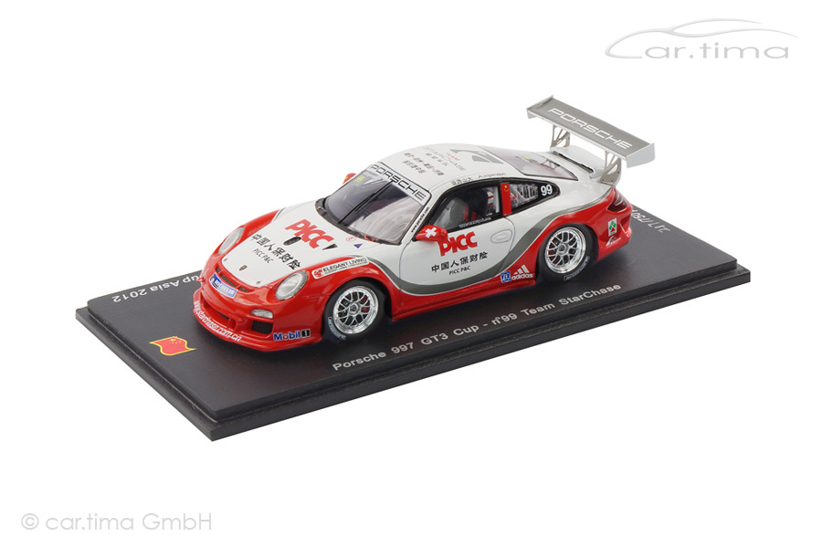 Porsche 911 (997 II) GT3 Cup Winner PCCA 2012 Alexandre Imperatori Spark 1:43 SA022
