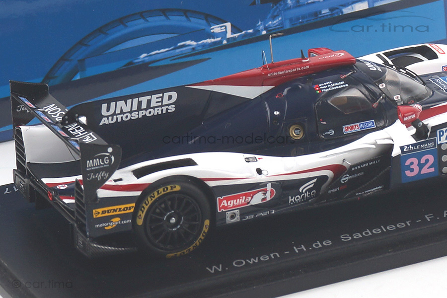 Ligier JS P217 24h Le Mans 2017 Owen/Sadeleer/Albuquerque Spark 1:43 S5818