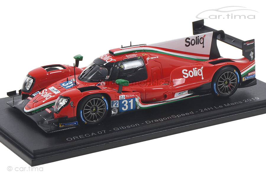 ORECA 07-Gibson 24h Le Mans 2019 Davidson/González/Maldonado Spark 1:43 S7916