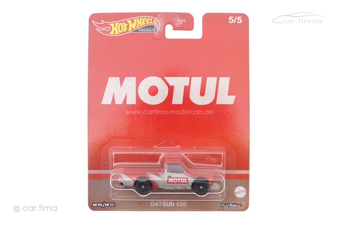Datsun 620 Pop Culture Vintage Oil/Gas 2023 5/5 Real Riders Hot Wheels 1:64 DLB45-HKC99