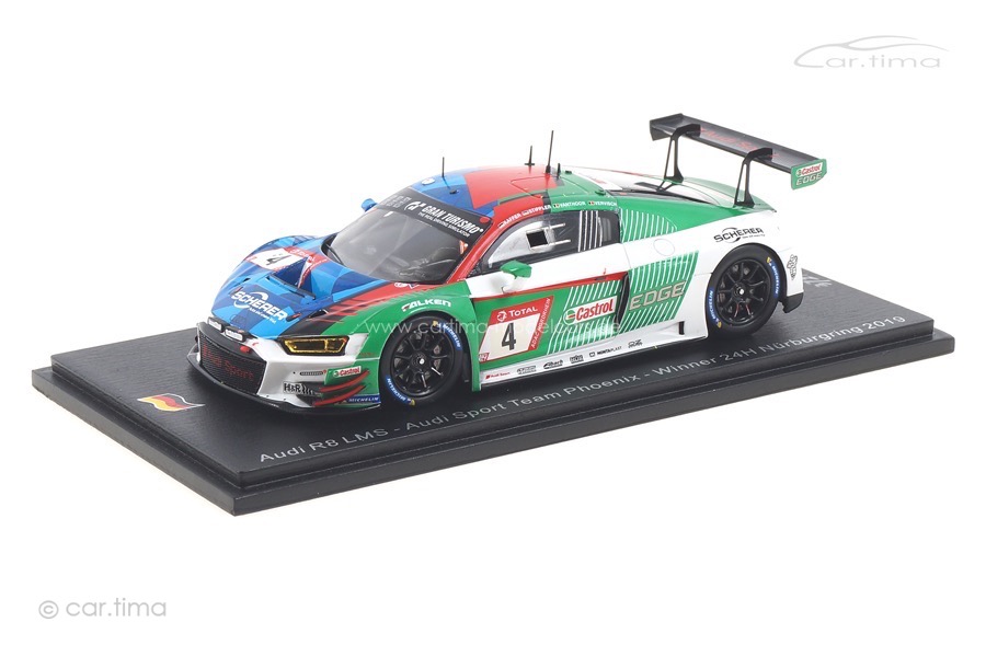 Audi R8 LMS Winner 24h Nürburgring 2019 Kaffer/Stippler/Vanthoor/Vervisch Spark 1:43 SG520