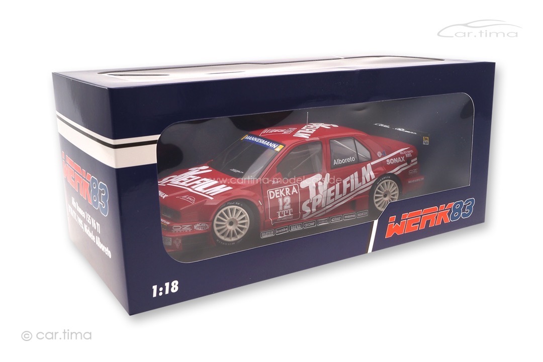 Alfa Romeo 155 V6 TI DTM/ITC 1995 Michele Alboreto Werk83 1:18 W1801003