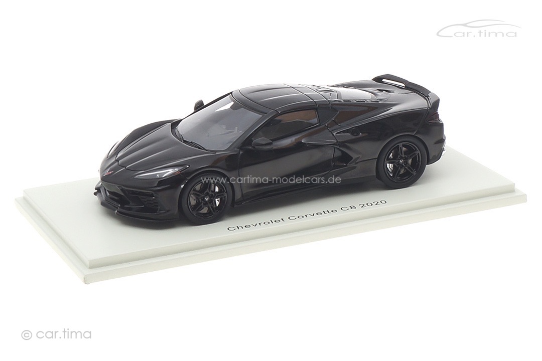Chevrolet Corvette C8 2019 schwarz Spark 1:43 S5061