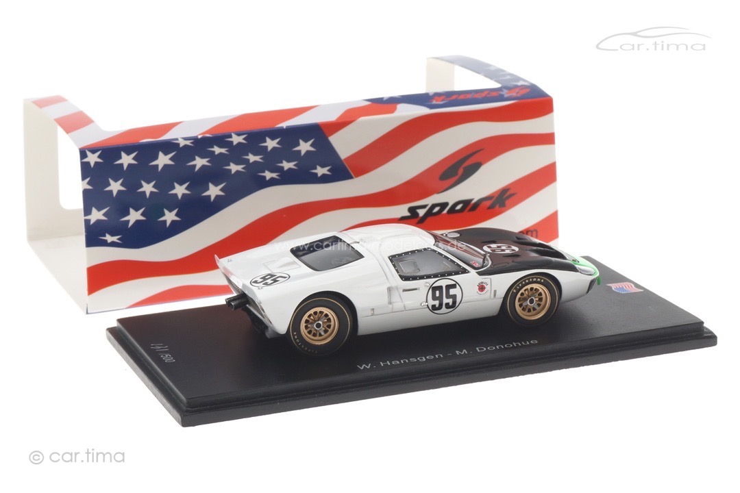 Ford GT40 Mk2 24h Daytona 1966 Hansgen/Donohue Spark 1:43 US256