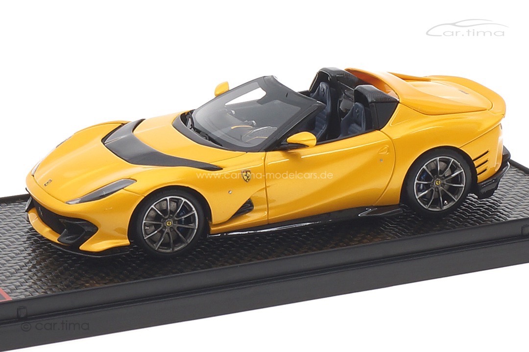 Ferrari 812 Competizione A Spider Giallo Tristrato BBR 1:43 BBRC263A Ferrari 812 Competizione A Spider Giallo Tristrato BBR 1:43 BBRC263A