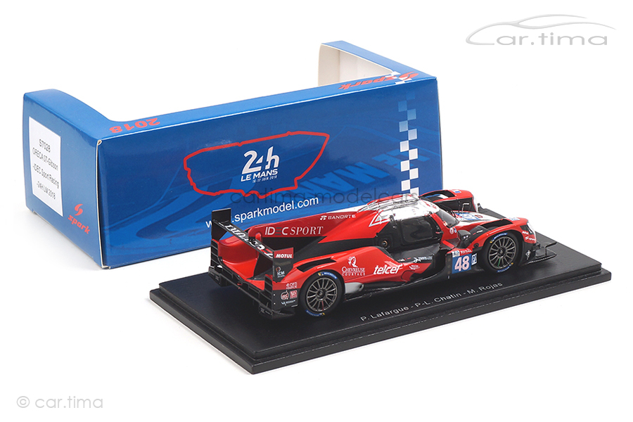 Oreca 07-Gibson 24h Le Mans 2018 Chatin/Lafargue/Rojas Spark 1:43 S7028