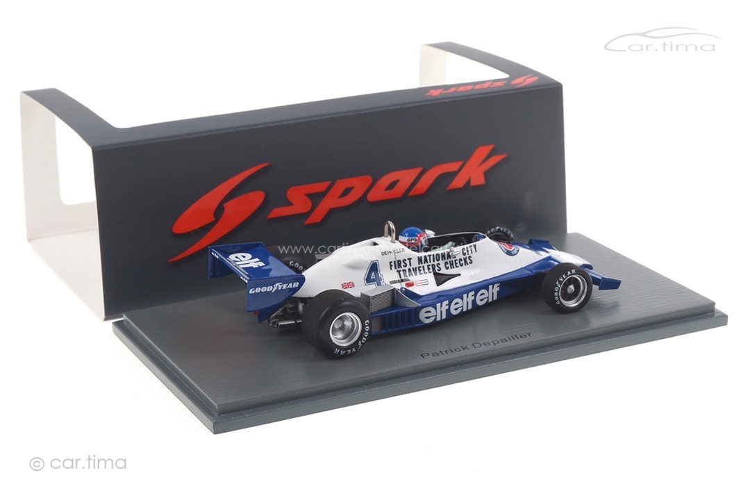 Tyrrell 008 GP Argentinien 1978 Patrick Depailler Spark 1:43 S7236