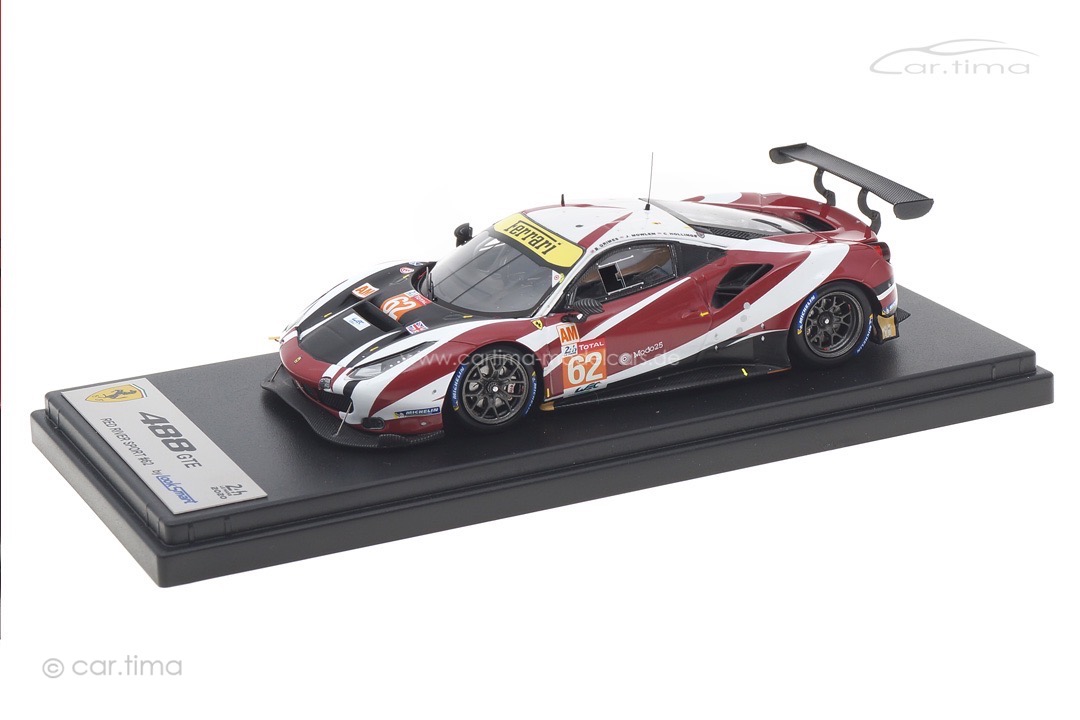 Ferrari 488 GTE Evo 24h Le Mans 2020 Grimes/Hollings/Mowlem Looksmart 1:43 LSLM114