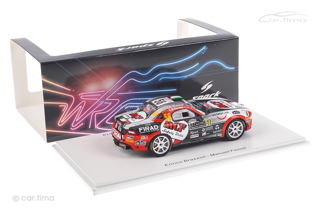 Abarth 124 Rally RGT Rallye Monte Carlo 2019 Brazzoli/Fenoli Spark 1:43 S5988