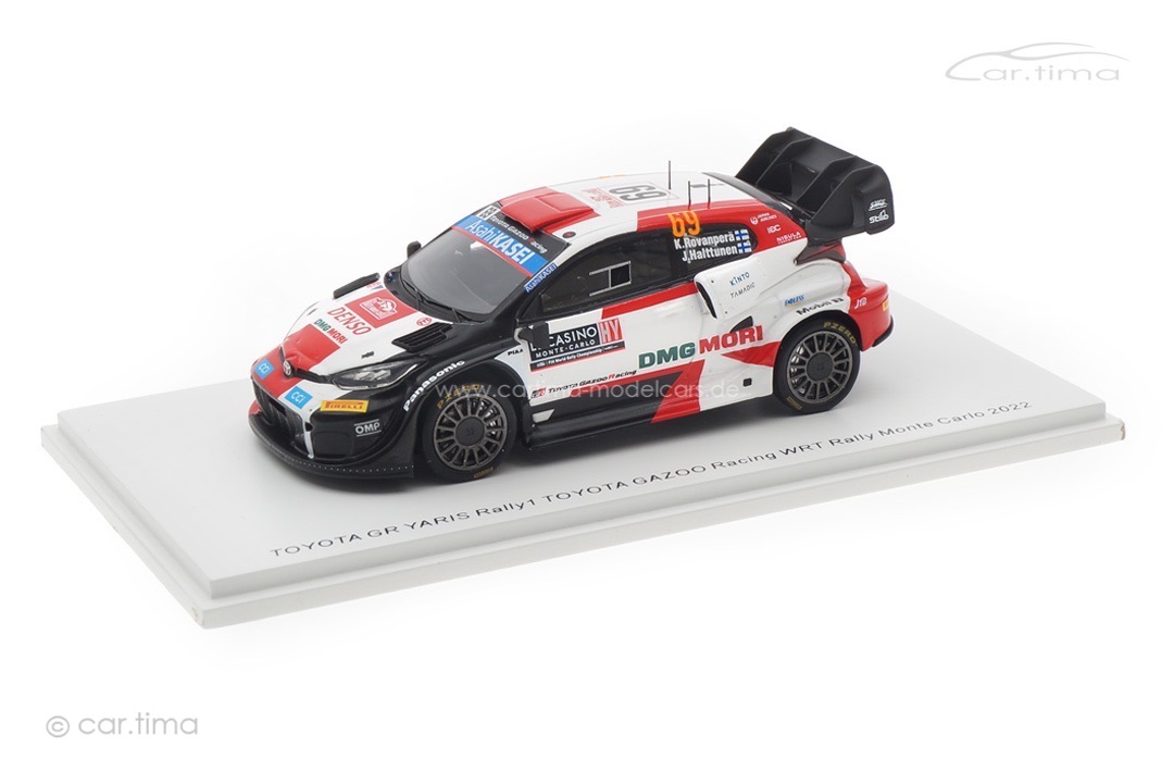 Toyota GR Yaris Rally1 Rallye Monte Carlo 2022 Katsuta/Johnston Spark 1:43 S6693