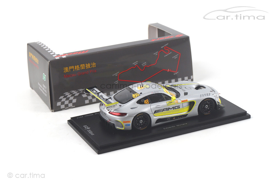 Mercedes-AMG GT3 Winner FIA GT World Cup Macau 2017 Mortara Spark 1:43 43MC17