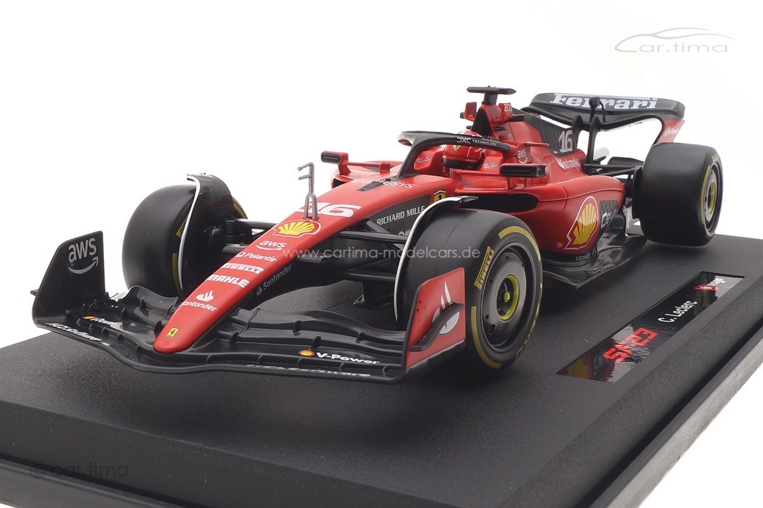 Ferrari SF23 GP 2023 Charles Leclerc Bburago 1:18 18-16812LE