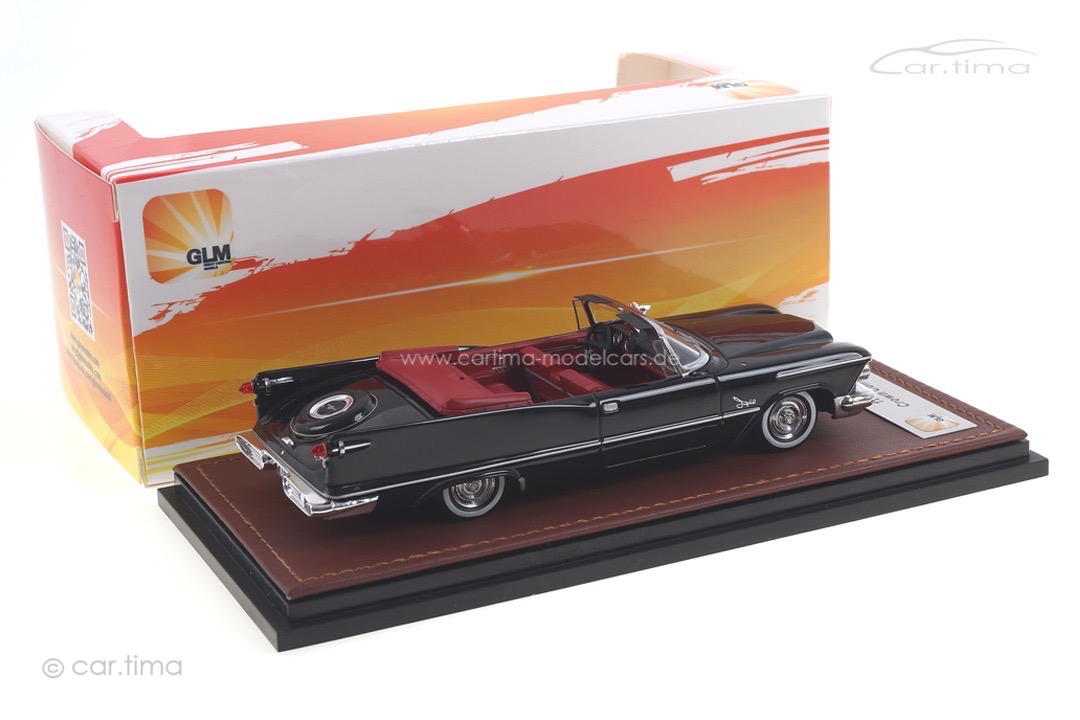 Chrysler Imperial Crown Convertible 1958 schwarz GLM 1:43 GLM131401