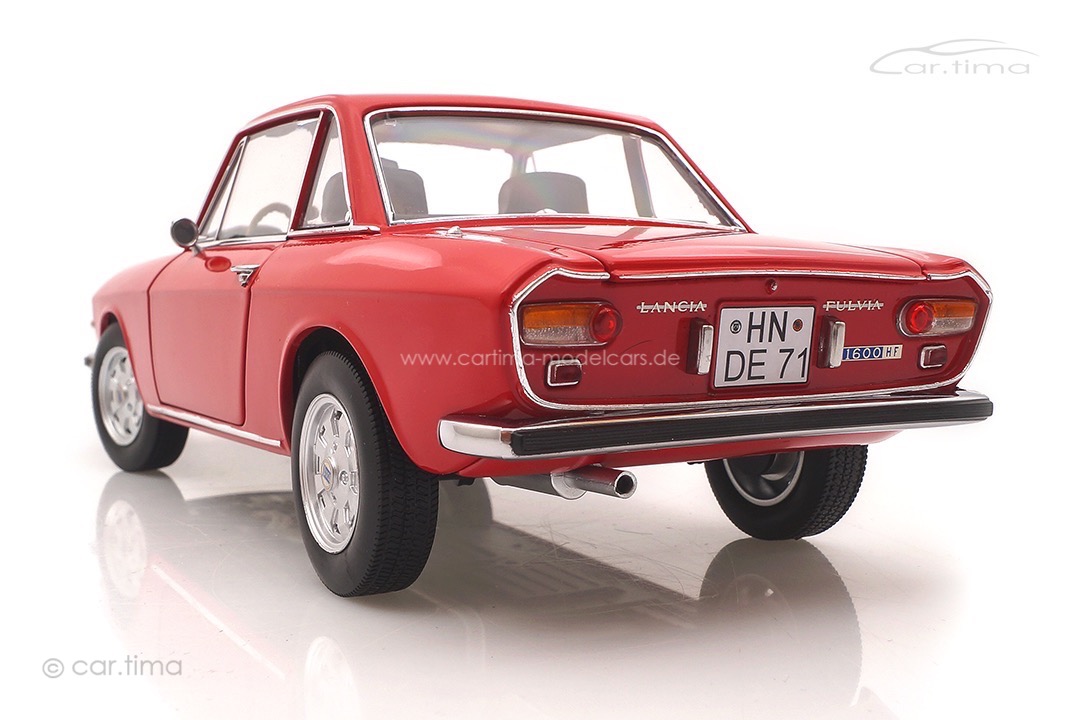 Lancia Fulvia 1600 HF Lusso 1971 rot Norev 1:18 187982