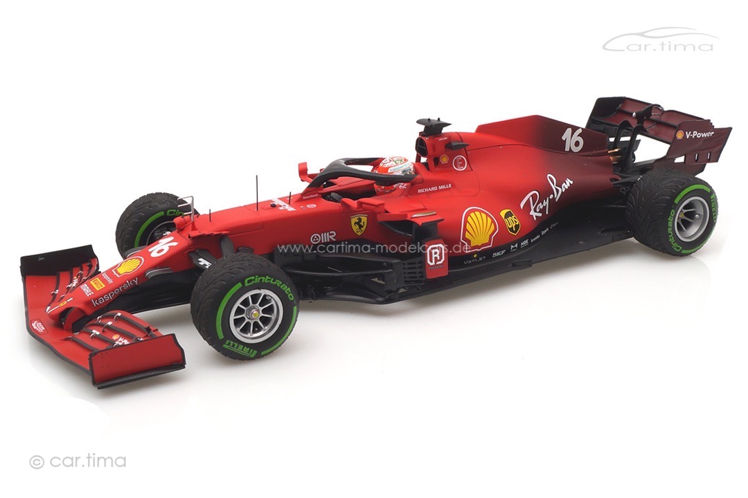 Ferrari SF21 GP Emilia-Romagna 2021 Charles Leclerc BBR 1:18 BBR211816