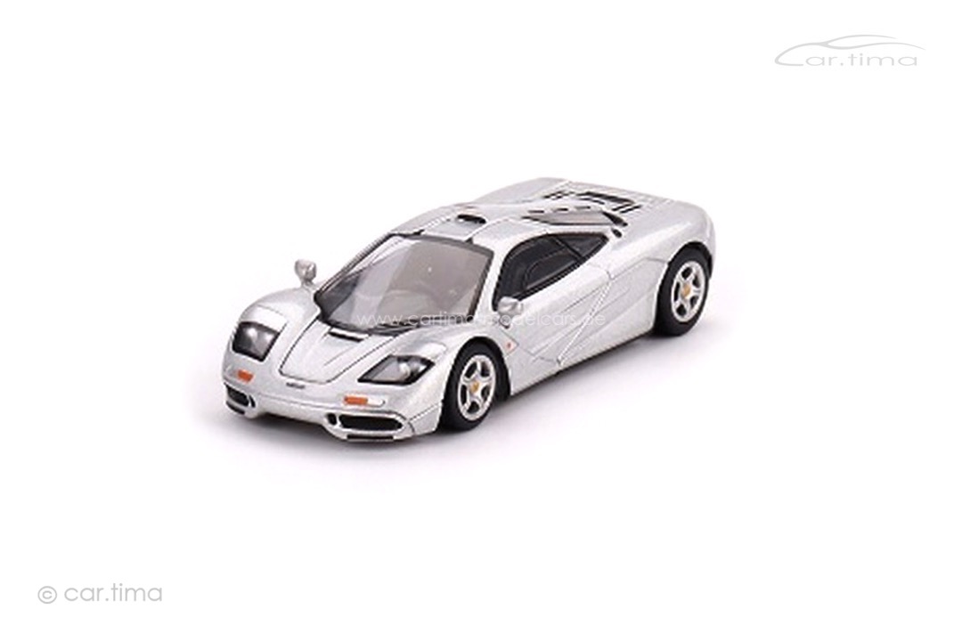 McLaren F1 Magnesium Silver MINI GT 1:64 MGT00555-L 