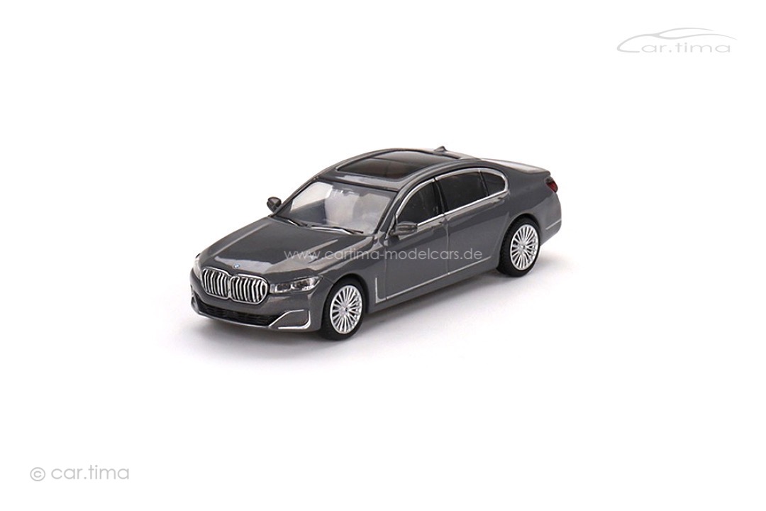 BMW 750Li xDrive Bernina Grey Amber Effect MINI GT 1:64 MGT00515-L