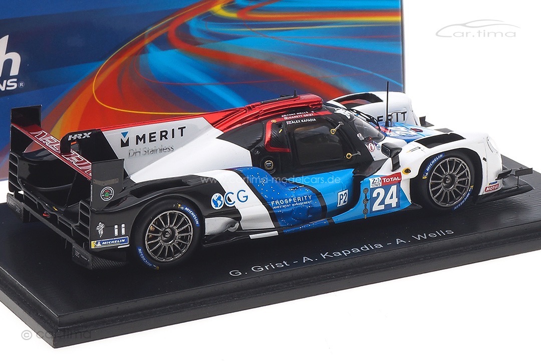 Oreca 07-Gibson 24h Le Mans 2020 Grist/Kapadia/Wells Spark 1:43 S7964