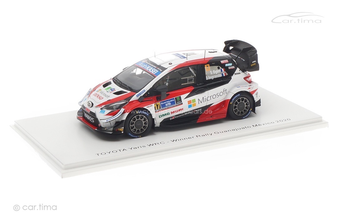 Toyota Yaris WRC Winner Rallye Guanajuato Mexico 2020 Ogier/Ingrassia Spark 1:43 S6571