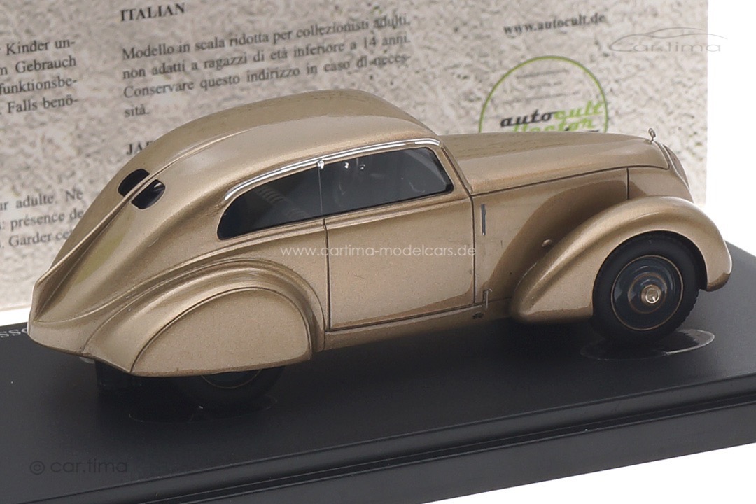 Mercedes-Benz 170 (W15) "Erdmann & Rossi" gold autocult 1:43 04040