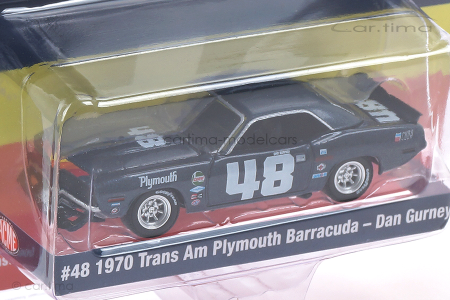 Plymouth Trans Am Barracuda 1970 Dan Gurney ACME 1:64 GL-51263