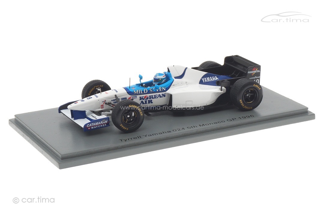 Tyrrell 024 GP Monaco 1996 Mika Salo Spark 1:43 S6977