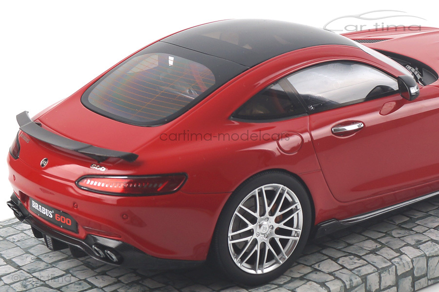 Brabus 600 Basis Mercedes-Benz AMG GT S rot Minichamps 1:18 107032521