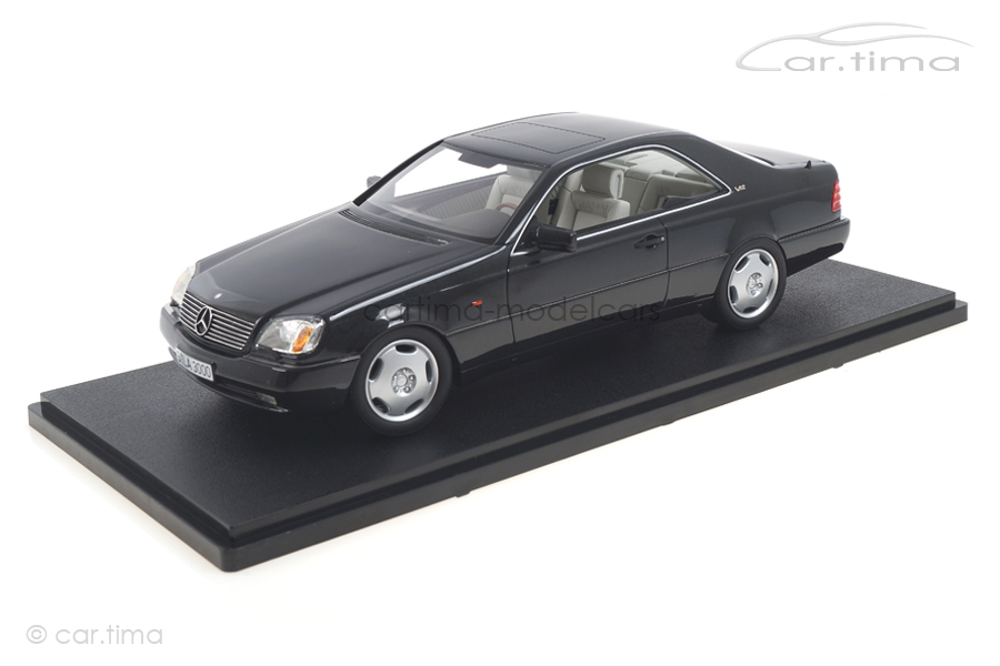 Mercedes-Benz 600 SEC C140 schwarz Cult Models 1:18 CML079-2