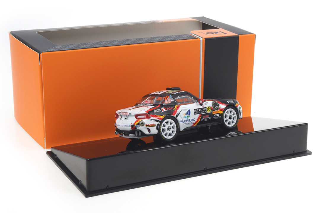 Fiat 124 RGT Abarth Rallye Monte Carlo 2020 Caprasse/Herman IXO 1:43 RAM753