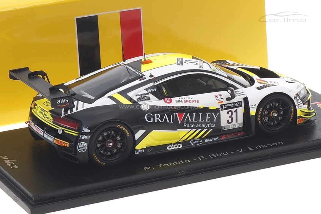 Audi R8 LMS GT3 24h Spa 2021 Tomita/Bird/Eriksen Spark 1:43 SB449