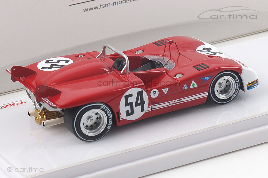 Alfa Romeo Tipo 33/3 Winner Brands Hatch 1971 Adamich/Pescarolo TSM 1:43 TSM164304
