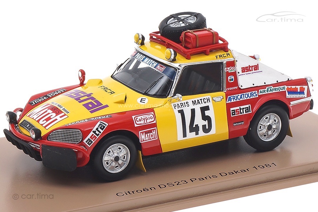 Citroën DS23 Paris Dakar 1981 Roncin/Quenti/Darmendrail Spark 1:43 S5538