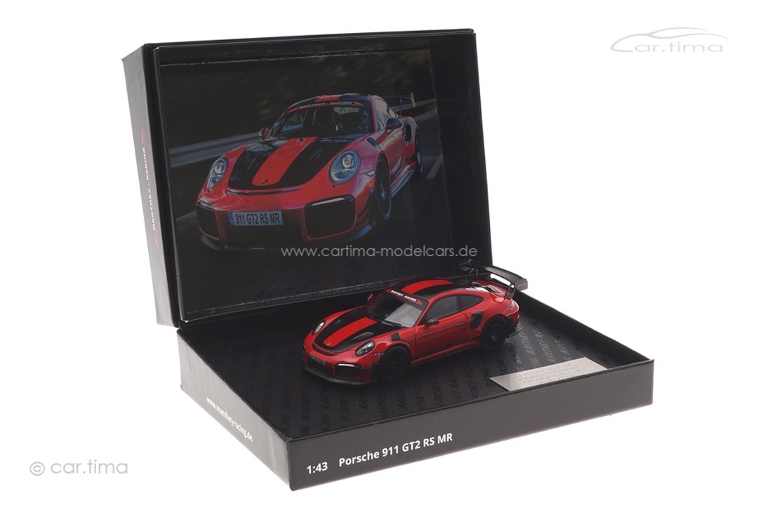 Porsche 911 (991 II) GT2 RS MR Rundenrekord Nordschleife Lars Kern Collector Box Minichamps 1:43