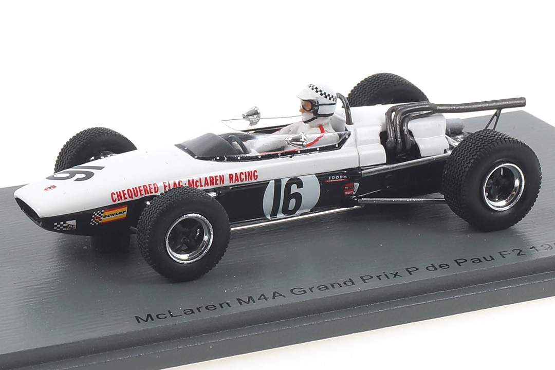 McLaren M4A GP de Pau F2 1968 Graeme Lawrence Spark 1:43 SF179