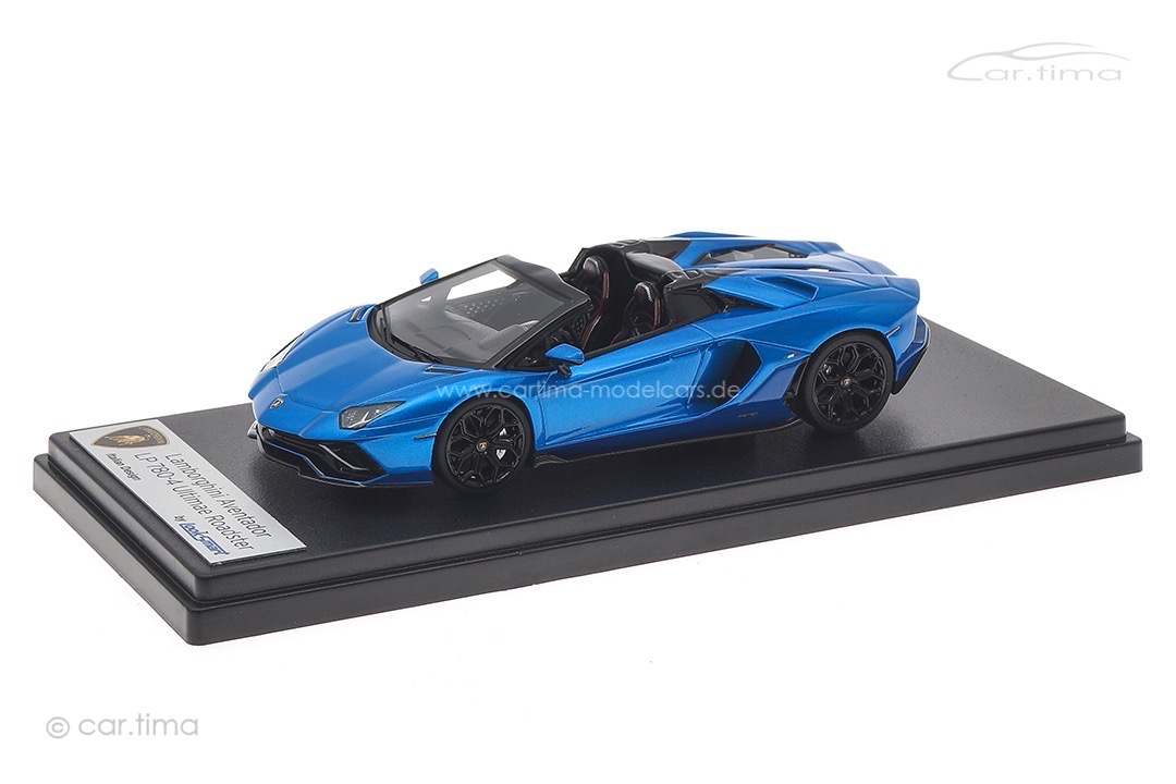 Lamborghini Aventador Ultimae Roadster Blu Tawaret Looksmart 1:43 LS532A