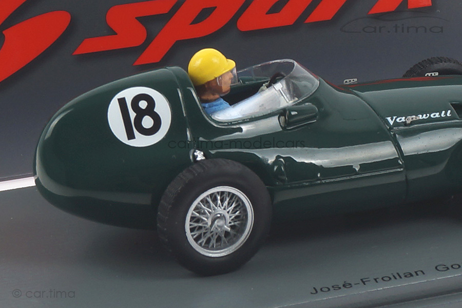 Vanwall VW 2 British GP 1956 José Froilán González Spark 1:43 S7201