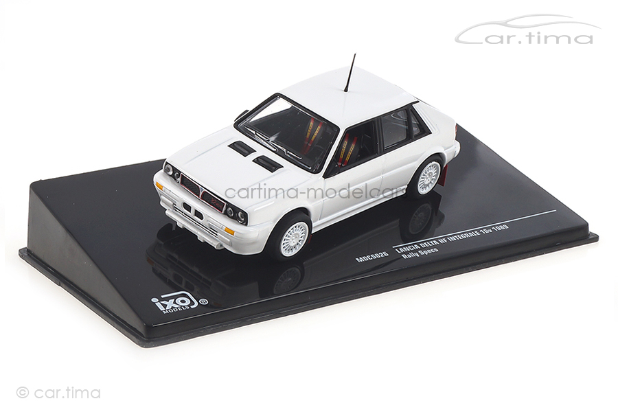 Lancia Delta HF Integrale 16V weiß IXO 1:43 MDCS026