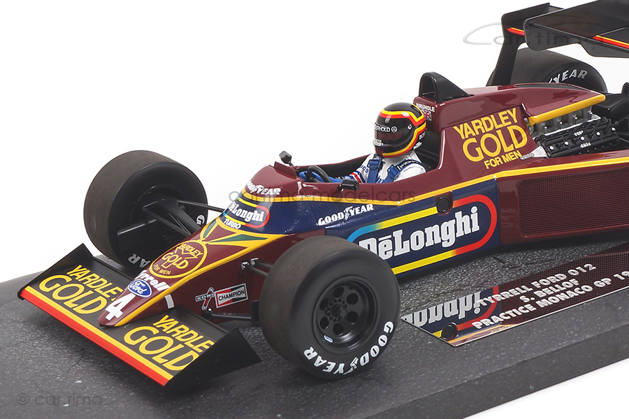 Tyrrell Ford 012 Practice Monaco GP 1984 Stefan Bellof Minichamps 1:18 117840404